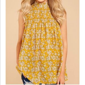 💛💛NEW!! Mustard Flower Top